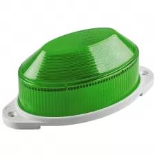 Cветильник-вспышка (стробы), 18LED 1,3W, зеленый STLB01  FERON