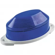 Cветильник-вспышка (стробы), 18LED 1,3W, синий STLB01  FERON